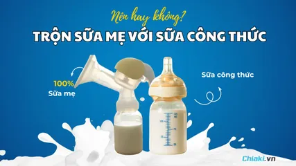 [Giải đáp] Trộn sữa mẹ với sữa công thức được không? Nên hay không?