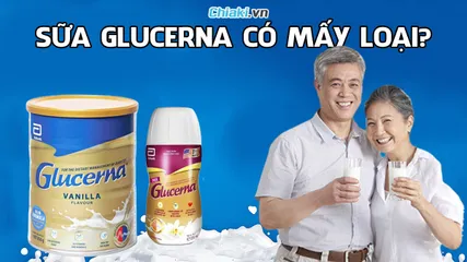 Sữa Glucerna có mấy loại, giá bao nhiêu, mua ở đâu chính hãng?