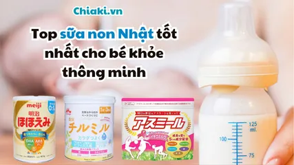 Top 7 sữa non Nhật tốt nhất cho bé khỏe thông minh