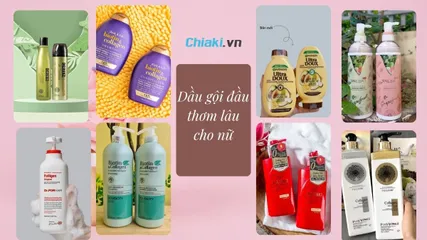 Top 10 dầu gội đầu thơm lâu cho nữ như spa lưu hương dài lâu