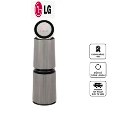 Máy lọc không khí LG PuriCare 360 Alpha PET 2 tầng AS10GDBY0 - Lọc bụi siêu mịn PM0.01, Diện tích 104m², Kết nối Wifi, Giá tốt