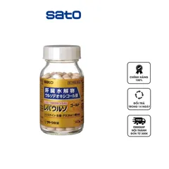 Viên uống bổ gan Sato Liverurso Gold - Hỗ trợ cải thiện chức năng gan, cân bằng tiêu hóa, bổ sung dinh dưỡng cho người lớn từ 15 tuổi.