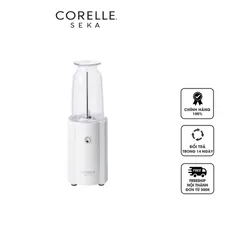 Máy Xay Sinh Tố Đa Năng Corelle Seka 350W - Thiết Kế Hiện Đại, 4 Lưỡi Dao Sắc Nhạy, Xay Nhanh Trái Cây & Hạt Khô