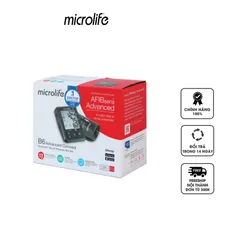 Máy đo huyết áp bắp tay tự động Microlife B6 Connect - Phát hiện rung tâm nhĩ, kết nối Bluetooth, kết quả chính xác, tiện lợi cho sức khỏe