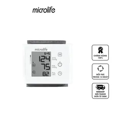 Máy Đo Huyết Áp Cổ Tay Microlife W3 Comfort - Công Nghệ PAD Chống Rối Loạn Nhịp Tim, Đo Nhanh, Bộ Nhớ 30 Lần, Thiết Kế Siêu Mỏng, Tiện Dụng