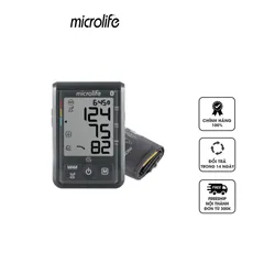 Máy Đo Huyết Áp Tự Động Microlife B3 Bluetooth - Đo Huyết Áp và Nhịp Tim Chính Xác, Kết Nối Bluetooth, Bộ Nhớ 99 Lần Cho 2 Người Dùng