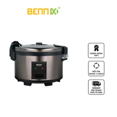 Nồi Cơm Điện Công Nghiệp 6L Bennix BN-060RC - Công Suất 1850W, Chế Độ Nấu Đều, Phục Vụ Gia Đình, Quán Ăn, Tiết Kiệm Điện Năng