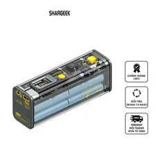 Pin sạc dự phòng Shargeek Storm 2 Liquid 25600mAh 100W - Thiết kế trong suốt, sạc nhanh PD 3.0 cho laptop & thiết bị di động.