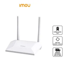 Bộ phát WiFi Imou HR300 Chuẩn N 300Mbps - Tốc độ Cao, Dễ Dàng Cài Đặt, Phù Hợp Cho Gia Đình Và Chơi Game Trực Tuyến