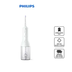 Máy tăm nước Philips Sonicare HX3806 - Tăm nước làm sạch kẽ răng và nướu hiệu quả với 2 chế độ và công nghệ Quad Stream