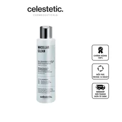 Nước Tẩy Trang Sạch Sâu Celestetic Micellar Clean 200ml - Cấp Ẩm, Loại Bỏ Bụi Bẩn, Tạp Chất Cho Mọi Loại Da
