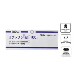 Viên uống hỗ trợ tuyến giáp Jolethin 100 - Bổ sung i-ốt, tăng cường sức khỏe, dễ uống, 100 viên chính hãng từ Daiichi Yakuhin Sangyo