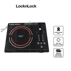 Bếp Hồng Ngoại Lock&Lock EJI341 - Công Suất 2000W, Điều Khiển Cảm Ứng, Hẹn Giờ, Đồ Gia Dụng Tiện Lợi Cho Nhà Bếp