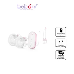 Máy Hút Sữa Điện Đôi Rảnh Tay Beborn BP04 - 2in1 Kèm Hút Mũi Thông Minh, Thiết Kế Hiện Đại và Tiện Lợi cho Mẹ