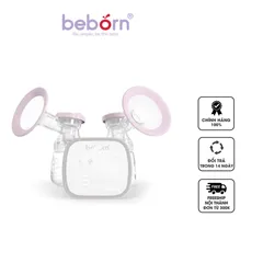 Máy Hút Sữa Điện Đôi Beborn BP02 - 3 Chế Độ, Pin 2500mAh, Độ Ồn Thấp, Thiết Kế Chống Chảy Ngược, Thời Gian Sử Dụng Đến 2 Giờ