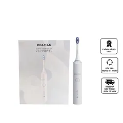 Bàn chải đánh răng điện Roaman T3S chống nước IPX7 - Công nghệ xung 48000/phút với 3 chế độ vệ sinh, thiết kế hiện đại và an toàn cho nướu.