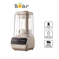 Máy làm sữa hạt đa năng Bear PBJ-D08T1 - 10 chế độ, 1200W, dung tích 1.5L, nhiều chức năng xay sinh tố, nấu cháo, an toàn và dễ sử dụng