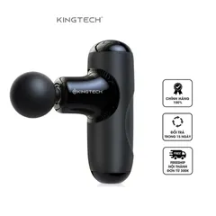 Máy Massage Mini Cầm Tay KINGTECH A1 - Thiết Bị Massage Trị Liệu Sạc Pin, 5 Đầu Massage, Chống Ồn, Giảm Căng Thẳng, Dễ Dàng Mang Theo