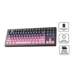 Bàn Phím Cơ Gaming Không Dây Bluetooth XM87 V2 Pro 2024 - White Switch Hotswap, Chống Bóng Mờ, Hiệu Ứng Ánh Sáng Đặc Biệt