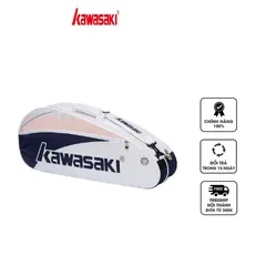 Túi Đựng Vợt Cầu Lông Đa Năng Kawasaki K2G00-B8366 - Chất Liệu Cao Cấp, Chống Nước, Sức Chứa Lớn, Bền và Nhẹ