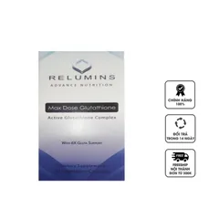 Viên uống hỗ trợ trắng da Relumins advance white 6x