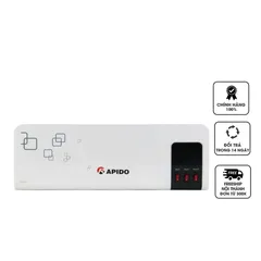 Máy Sưởi Gốm Rapido RCH2000 - Hẹn Giờ Thông Minh, Kiểu Dáng Sang Trọng, Công Suất 1000W-2000W, Lý Tưởng Cho Không Gian 15-20m2