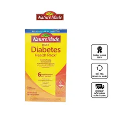Viên uống Diabetes health pack Nature Made cho người tiểu đường