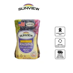 Danh mục Hạt dinh dưỡng, hoa quả sấy khô  Sunview Raisins