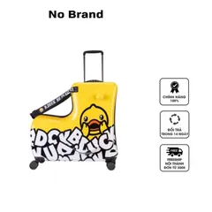 Vali Kéo Cho Bé Kiêm Xe Ngồi Bduck Limited Version - Thiết Kế Ngộ Nghĩnh, Chất Liệu Nhựa ABS Siêu Bền, Phù Hợp Trẻ 1-10 Tuổi