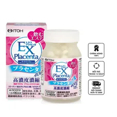 Viên nhau thai cừu Itoh EX Placenta Nhật Bản
