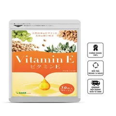 Viên uống Vitamin E Seedcoms Nhật Bản