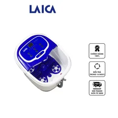Bồn Massage Chân Tự Động Hồng Ngoại Laica PC1320 - Thiết Kế Nhỏ Gọn, Chức Năng Thông Minh, Giúp Thư Giãn Tối Đa