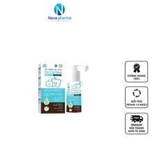 Xịt Ngừa Sâu Răng Dr.Caries Cho Bé Từ 1 Tuổi - Chai 30ml Chiết Xuất Tự Nhiên, An Toàn, Hỗ Trợ Chăm Sóc Răng Miệng Hàng Ngày