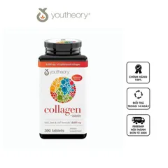 Viên uống Collagen Youtheory Type 1 2 & 3 của Mỹ