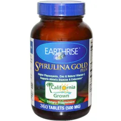 Tảo Mặt Trời Spirulina Gold Plus Chính Hãng - Hỗ Trợ Tăng Cân Tự Nhiên, 360 Viên, Bổ Sung Dinh Dưỡng Từ Mỹ