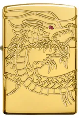 Bật Lửa Zippo 29265 Armor Multicut Rồng Cao Cấp - Thiết Kế Liền Mạch 360 Độ, Sang Trọng và Chống Gió Tốt