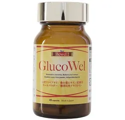 Viên uống Waki Bewel Glucowel - Hỗ trợ kiểm soát đường huyết tự nhiên cho người tiểu đường, 45 viên/dụng cụ tiện lợi