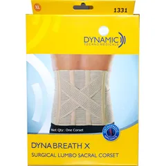 Đai Cố Định Thắt Lưng Cột Sống DYNA Thoáng Khí - Hỗ Trợ Đau Lưng, Thoái Hóa, Gai Cột Sống - Thiết Kế Thông Minh, Chất Liệu Cao Cấp
