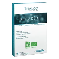 Nước Uống Thải Độc Thalgo Activ Detox - Hỗ Trợ Thanh Lọc Cơ Thể, Giảm Cân Tự Nhiên, Tăng Cường Sức Khỏe, 10 ống x 10ml