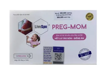 Bào Tử Lợi Khuẩn Cho Mẹ Và Bé LiveSpo Preg-Mom - Hỗ Trợ Tiêu Hóa, Giúp Cân Bằng Hệ Vi Sinh Đường Ruột Cho Sức Khỏe Mẹ Và Bé