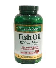 Dầu cá Nature's Bounty Fish Oil 1200mg Omega 3
