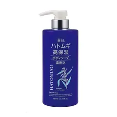 Sữa Tắm Ý Dĩ Hatomugi Nhật Bản 600ml – Dưỡng Da Mềm Mịn, Chiết Xuất Từ Hạt Ý Dĩ, Phù Hợp Với Mọi Loại Da