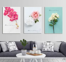 Bộ 3 Tranh Treo Tường Phong Cách Bắc Âu Hiện Đại - Trang Trí Nội Thất Sang Trọng và Đẳng Cấp, Kích Thước 20x30cm, 30x45cm, 40x60cm