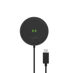 Miếng sạc nhanh Mophie Snap Plus 15W - Sạc không dây chuẩn Qi cho iPhone và Android - Thiết kế nhỏ gọn dễ dàng mang theo