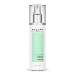 Toner Ahohaw Control Clinical 140ml - Hỗ trợ kiểm soát dầu, cấp ẩm và làm se khít lỗ chân lông cho da nhờn, chăm sóc da tự nhiên.