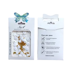 Charm Nail Gắn Móng Xinh - Bộ Phụ Kiện Trang Trí Móng Hình Nơ & Hoa Độc Đáo, Sáng Tạo Nghệ Thuật Làm Móng Tay