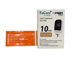 Que Thử Cholesterol Hộp 10 Chiếc Cho Máy Đo FaCare FC-M168 - Theo Dõi Sức Khỏe Nhanh Chóng Và Chính Xác