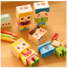 Set 5 Dụng Cụ Học Tập Cho Bé - Bút Chì, Bút Bi, Thước Kẻ Hươu Cao Cổ, Gọt Bút Chì Cute, Gôm Tẩy Hình Bắp Ngô - Combo Đồ Dùng Học Tập Sáng Tạo