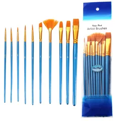 Bộ 15 Cọ Vẽ Màu Nước Chuyên Nghiệp - Dụng Cụ Nghệ Thuật Sáng Tạo Cho Người Lớn & Trẻ Nhỏ