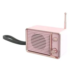 Loa Mini Bluetooth 5.0 DW01 Retro Cổ Điển - Âm Thanh Chất Lượng, Pin 900mAh, Kết Nối 10m, Thời Gian Sử Dụng 6-8h